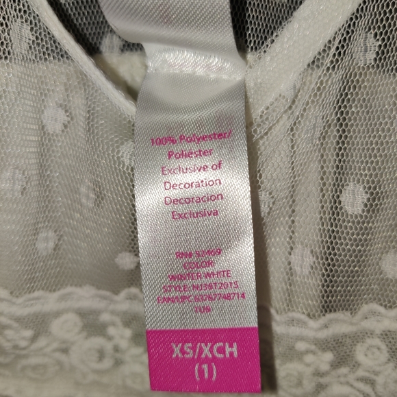 ***No Boundaries Beautiful Cream Blouse - Picture 6 of 6